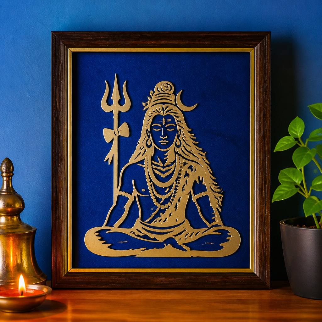 Lord Shiva Meditation Artwork